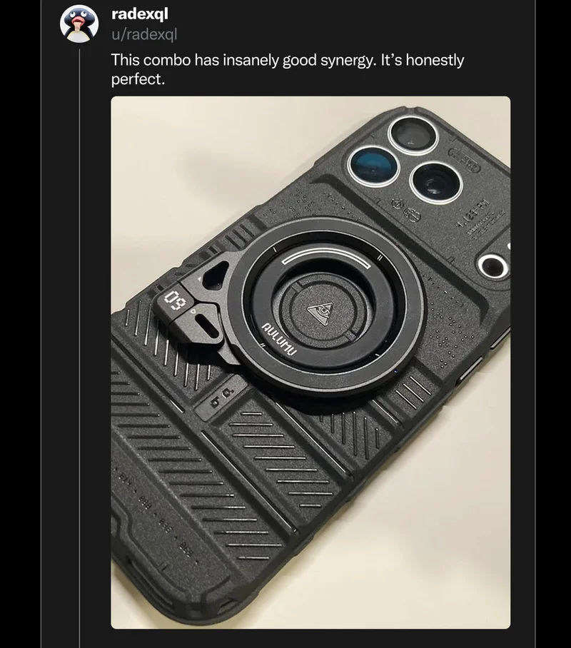 u/radexql on Reddit: "This combo has insanely good synergy. It's honestly perfect."