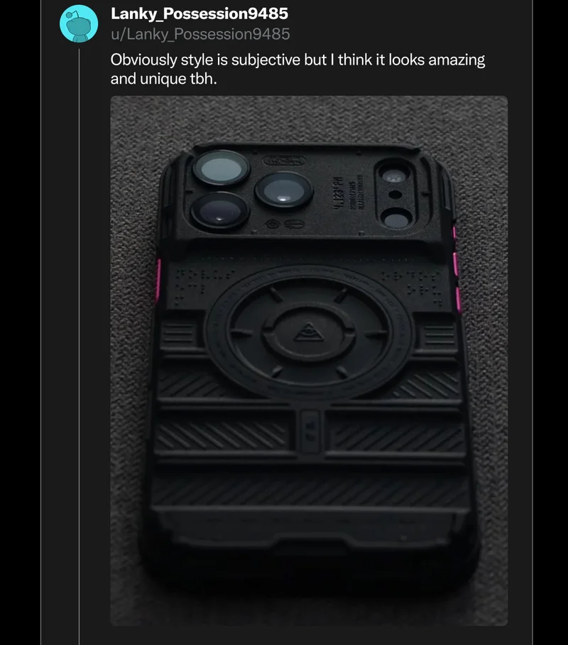 u/Lanky_Possession9485 on Reddit: "Obviously style is subjective but I think it looks amazing and unique tbh."