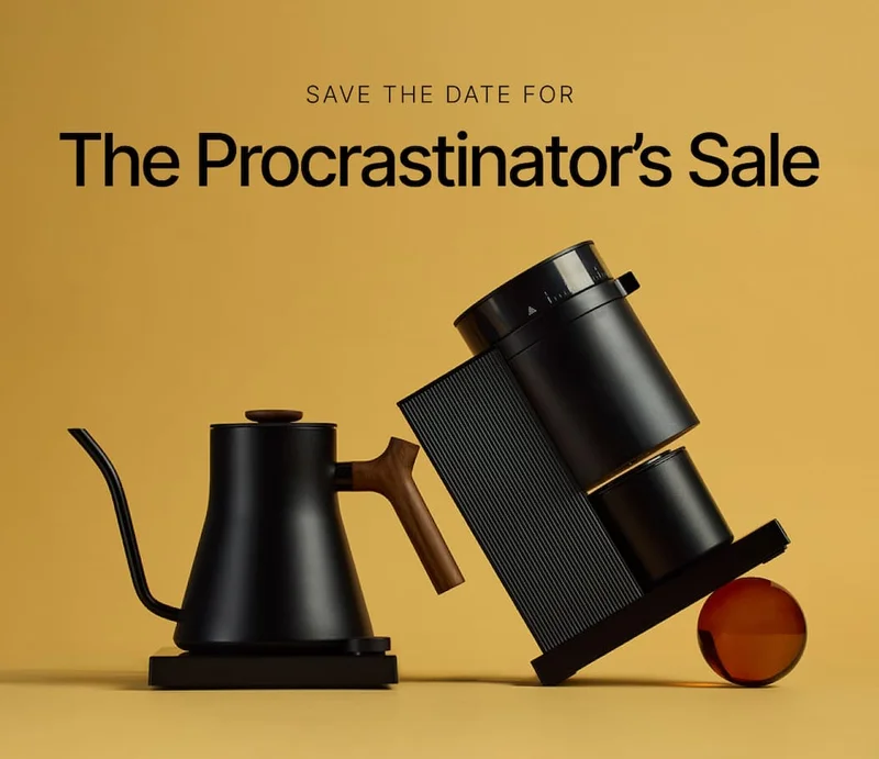 Save the Date for The Procrastinator's Sale
