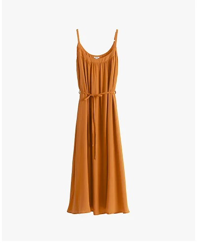 Tencel Mar Dress Saffron