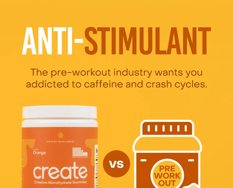 Anti-Stimulant: The pre-workout industry wants you addicted to caffeine and crash cycles.