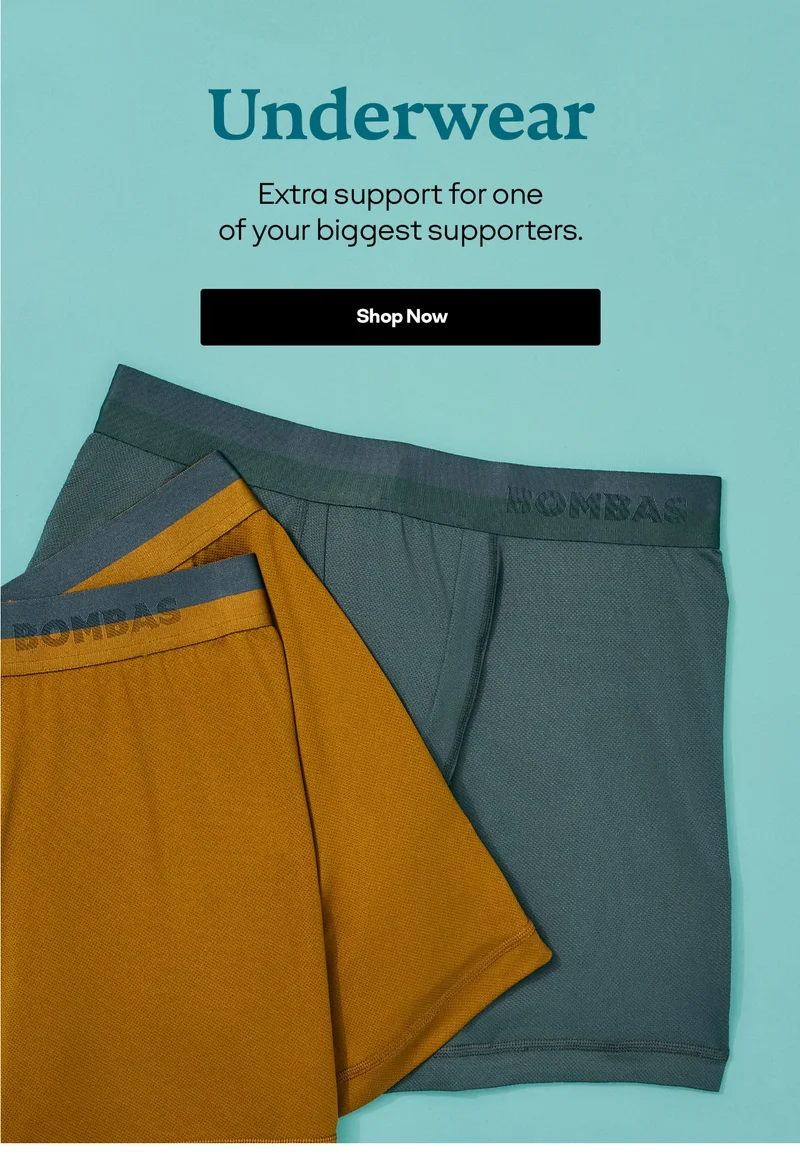 Underwear | Extra support for one of your biggest supporters. | Shop Now