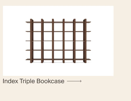 Index Triple Bookcase