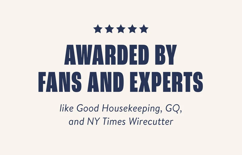 Awarded by fans and experts