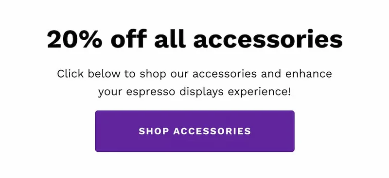 20% off all accessories