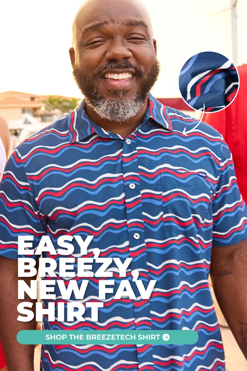 EASY, BREEZY, NEW FAV SHIRT