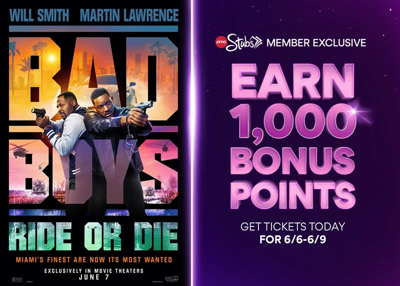 BAD BOYS: RIDE OR DIE Points
