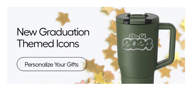 New Graduation Themed Icons, Personalize Your Gift