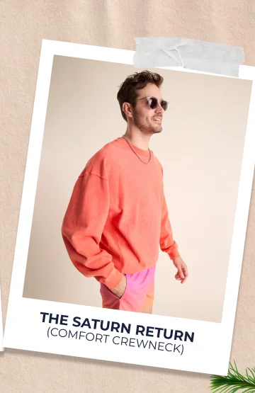 Comfort Crewneck: The Saturn Return