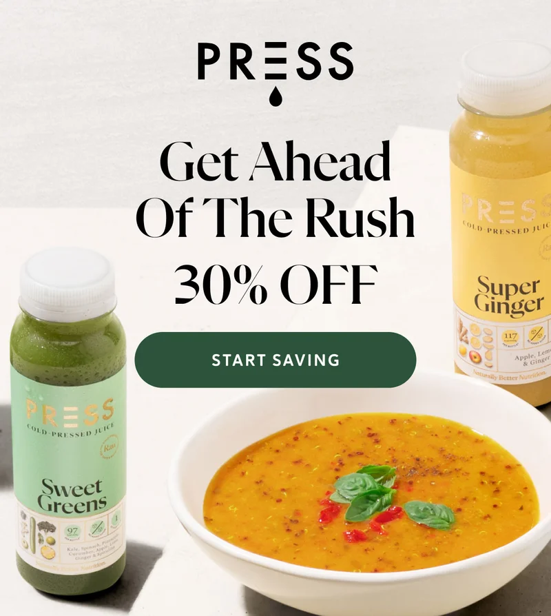 Get ahead of the rush  30% off