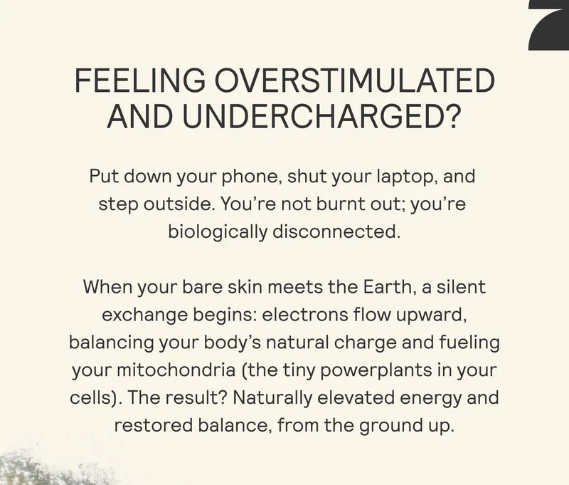 FEELING OVERSTIMULATED AND UNDERCHARGED?