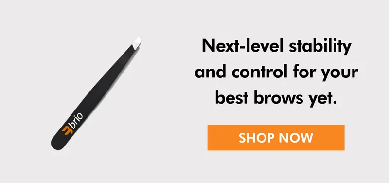Next level tweezers for unruly brows.