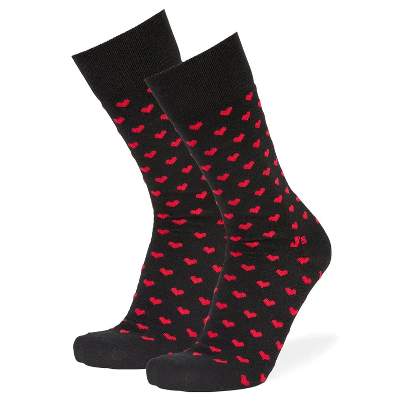 Image of Allover Hearts Crew Socks