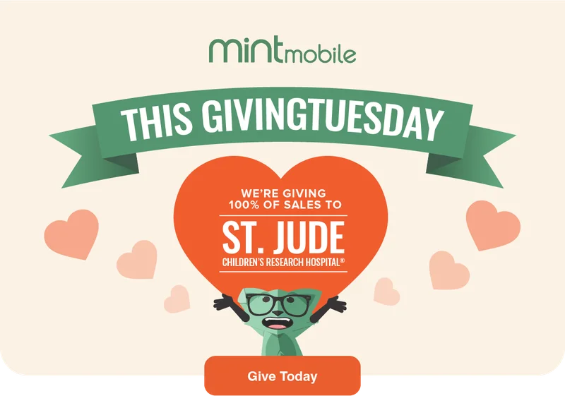 This Giving Tuesday, We're giving 100% of sales to St. Jude Children's Research Hospital
