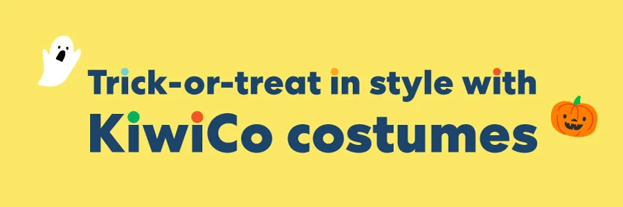 Trick-or-treat in style with KiwiCo costumes