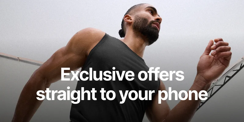 Exclusive offers straight to your phone