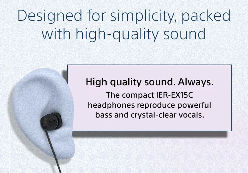 Designed for simplicity, packed with high-quality sound