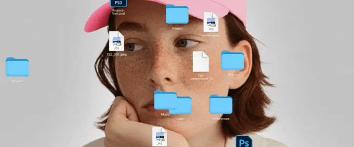 Dark data hiding on Mac