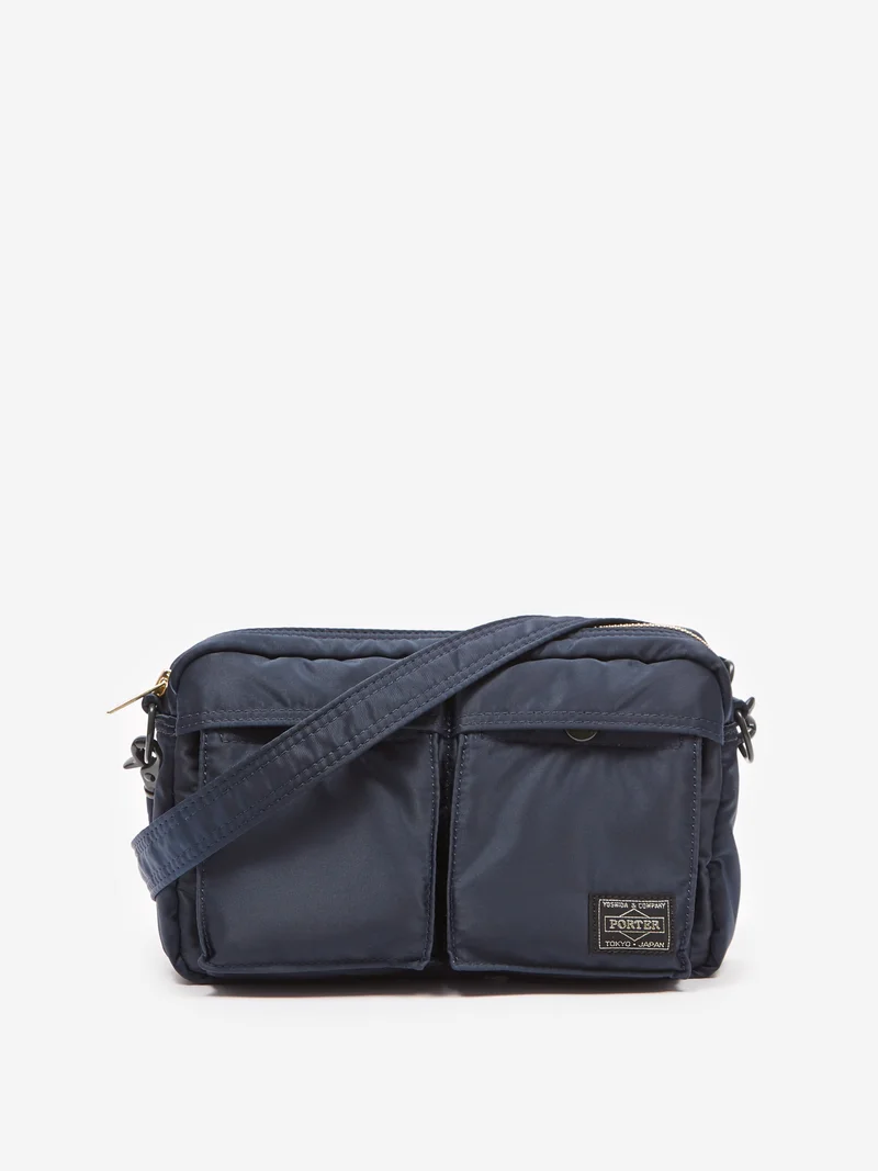 Image of Porter - Yoshida & Co. Tanker Shoulder Bag - Iron Blue