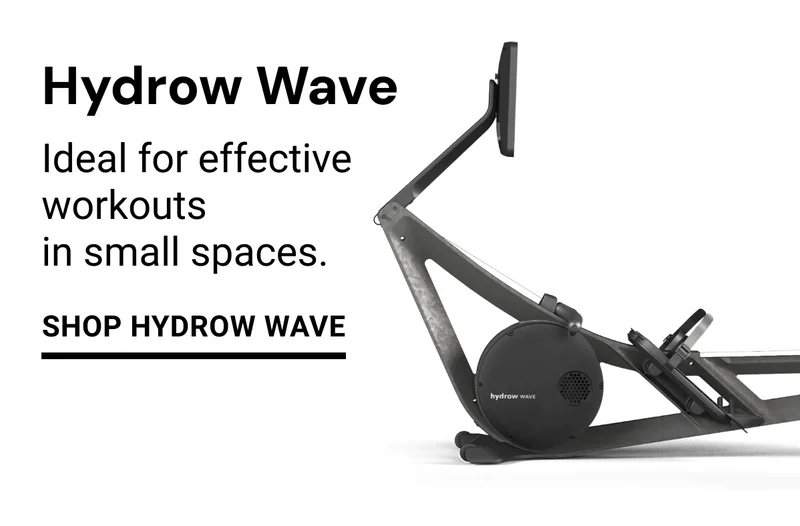 Hydrow Wave. Ideal for effective workouts in small spaces. Shop Hydrow Wave.