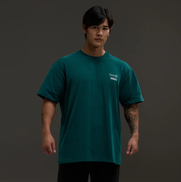 Vanquish DBS Beerus Green Oversized T Shirt