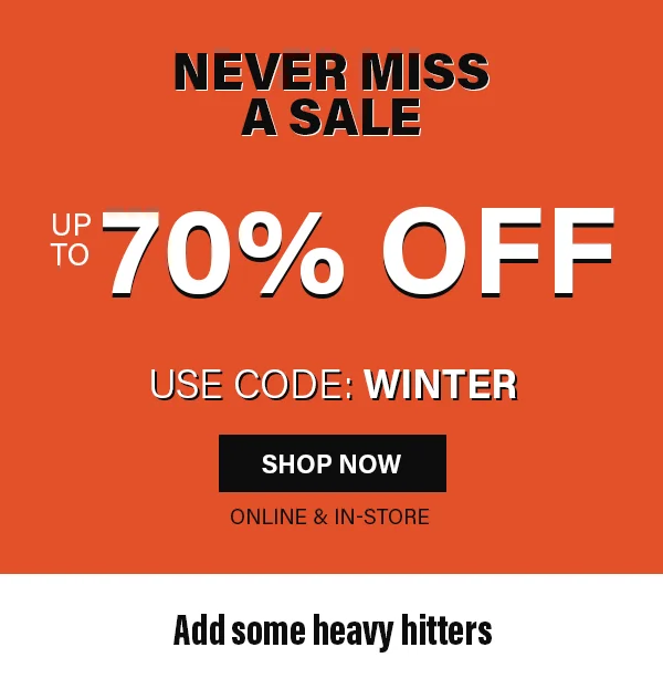 Up To 70% Off