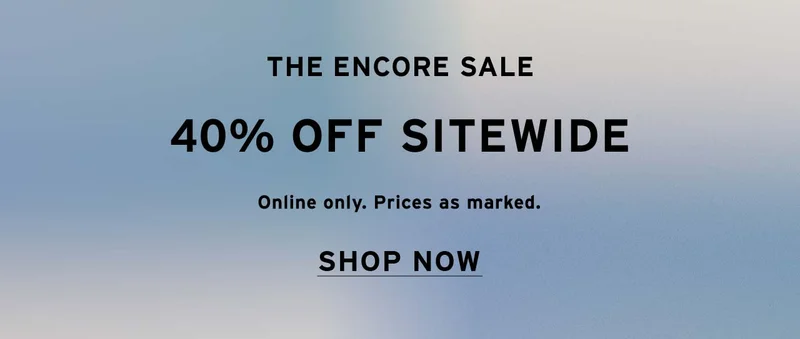 40% OFF SITEIWDE