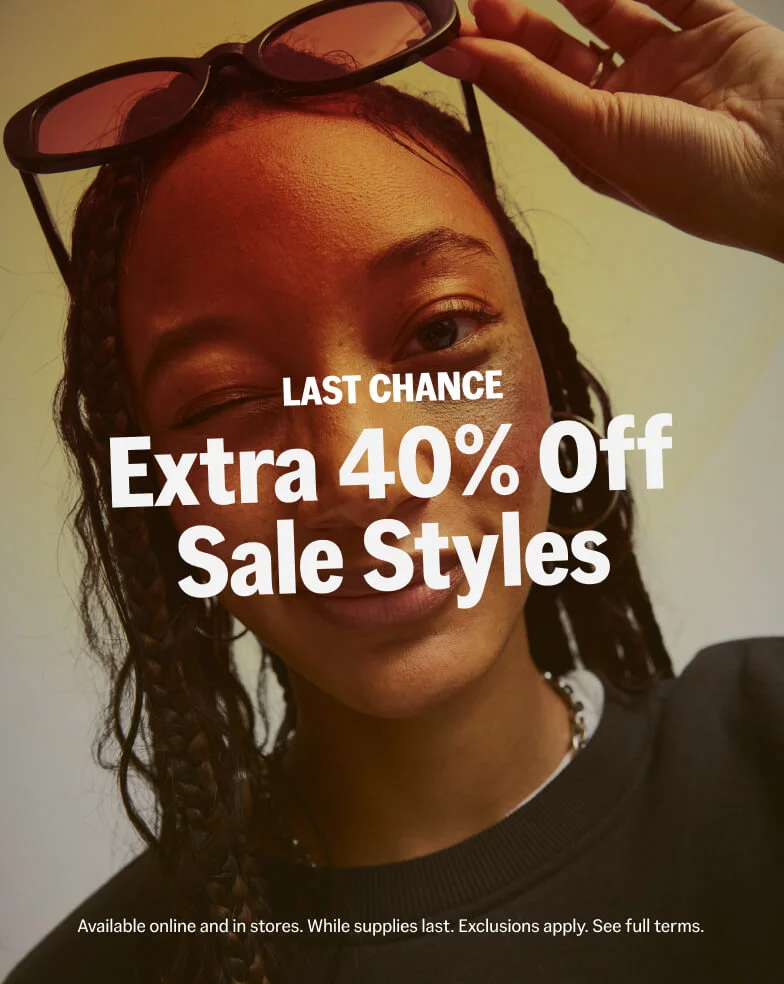 LAST CHANCE. Extra 40% Off Sale Styles