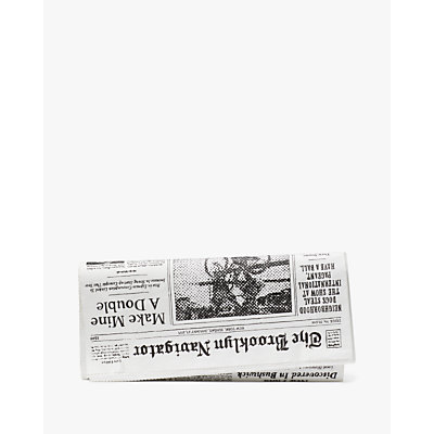 Glitzy Ritzy Newspaper Clutch