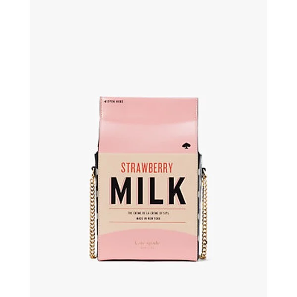 Milk Carton Printed Crossbody