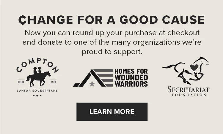 CHANGE FOR A GOOD CAUSE | LEARN MORE