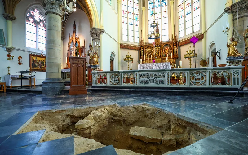 Beneath a church in Maastricht, the Netherlands, archaeologists uncovered what they believe may be the skeletal remains of Charles de Batz de Castelmore, known as d’Artagnan, the French soldier who inspired