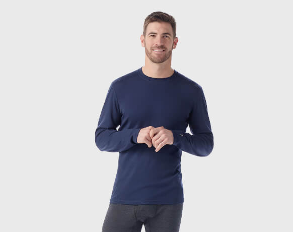 Men's Classic Thermal Merino Base Layer Crew