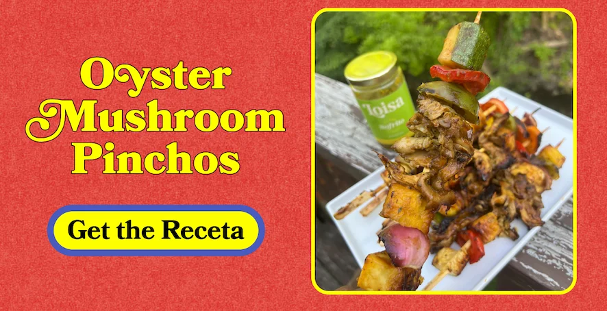 Oyster Mushroom Pinchos