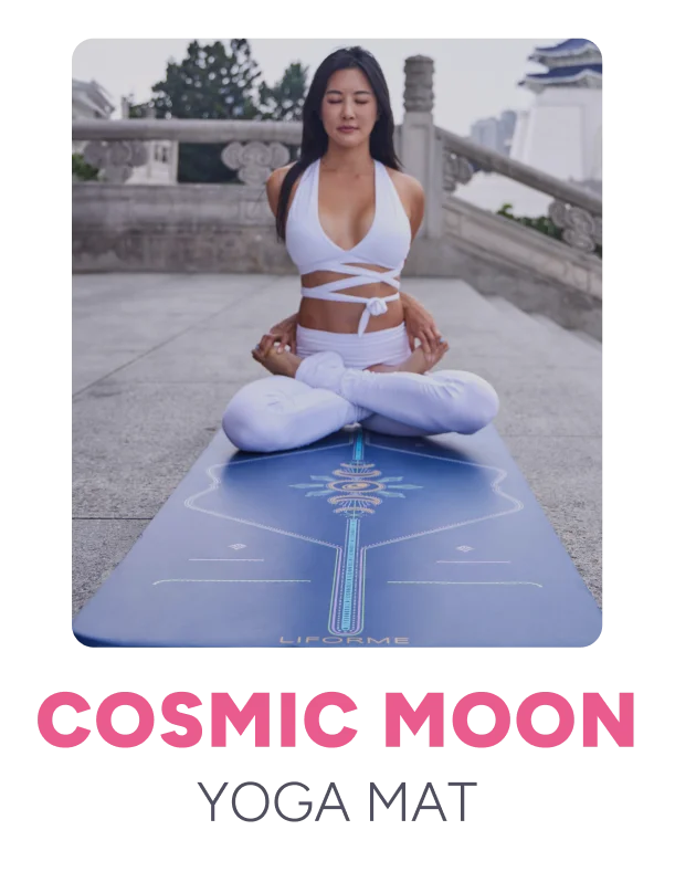 Cosmic Moon Yoga Mat