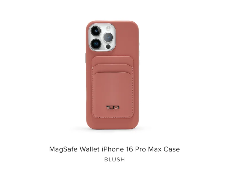 MagSafe Wallet iPhone 16 Pro Max Case (Blush)