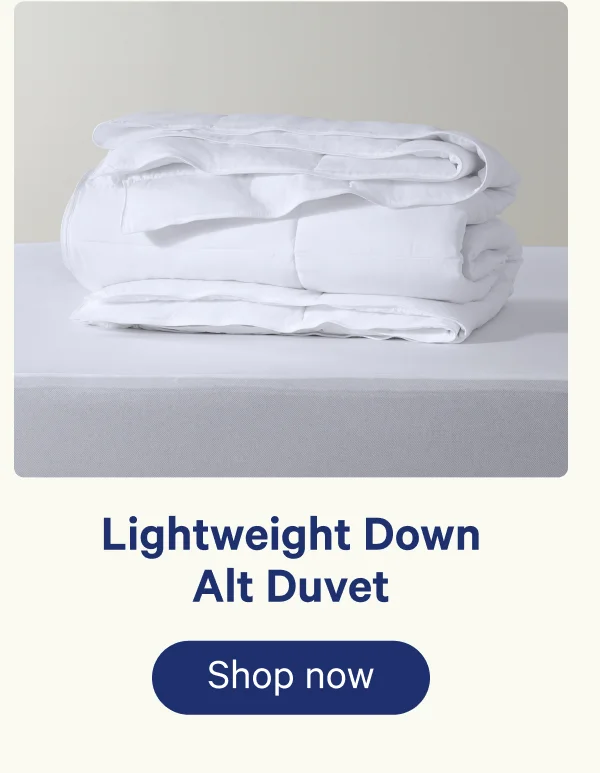 Lightweight Down Alt Duvet