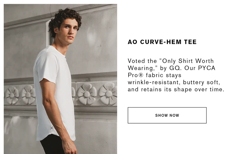 AO Curve-Hem Tee