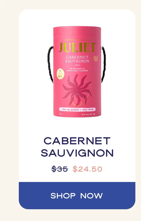 Cabernet Sauvignon | $35 $24.50 | Shop now