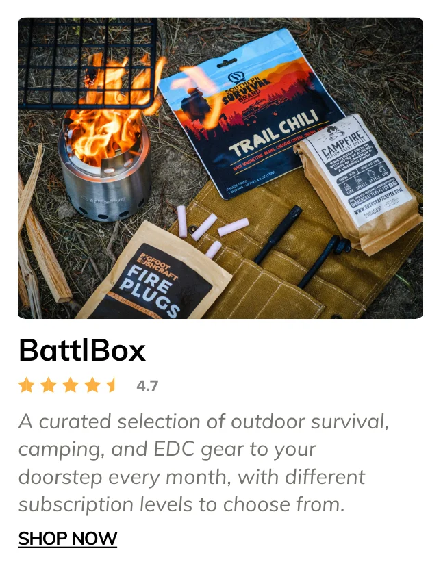 BattlBox - Survival and Outdoor Gear Subscription Box