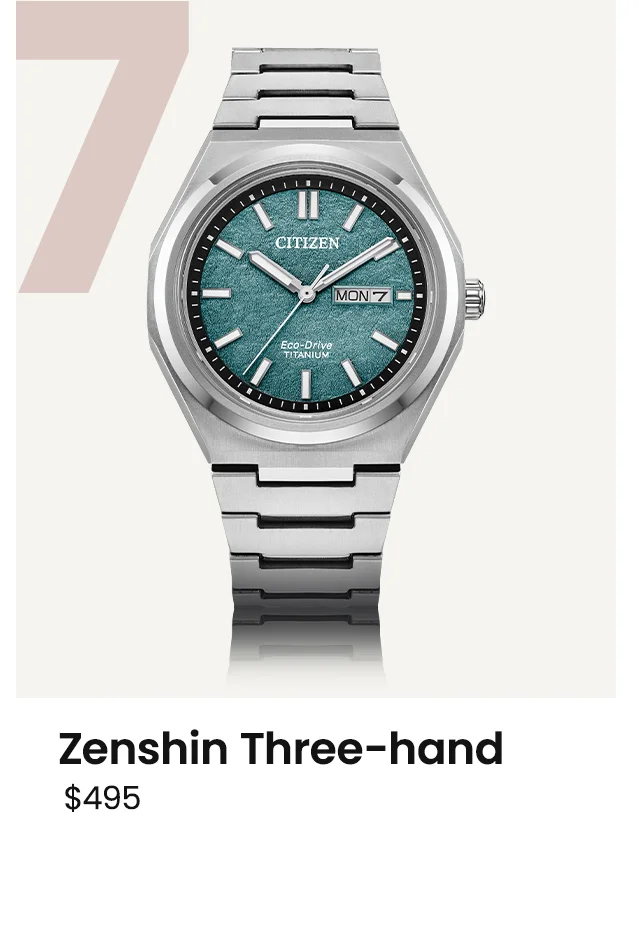 Zenshin Three-hand $495