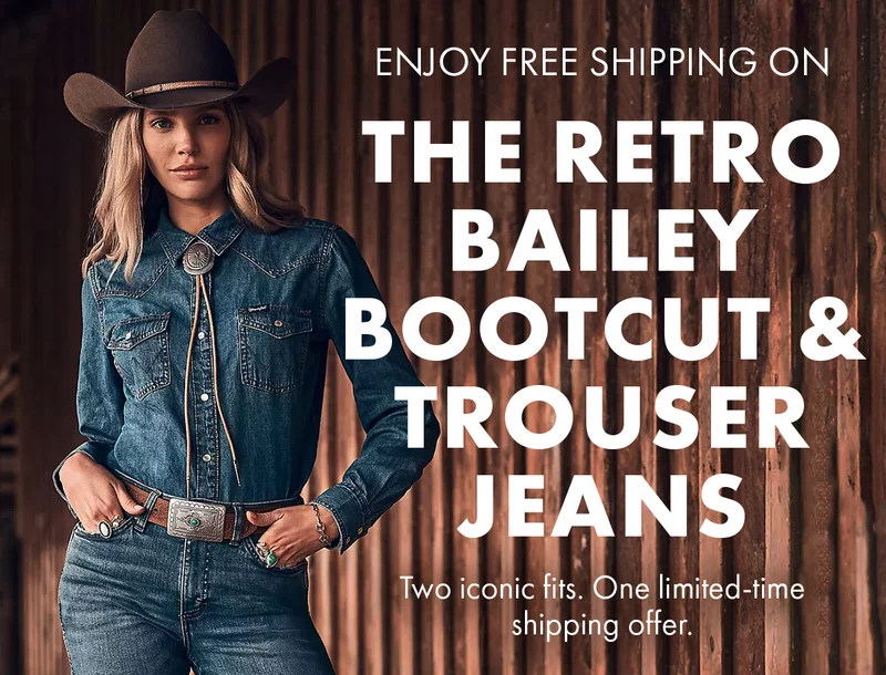 The Retro Bailey Bootcut & Trouser Jeans