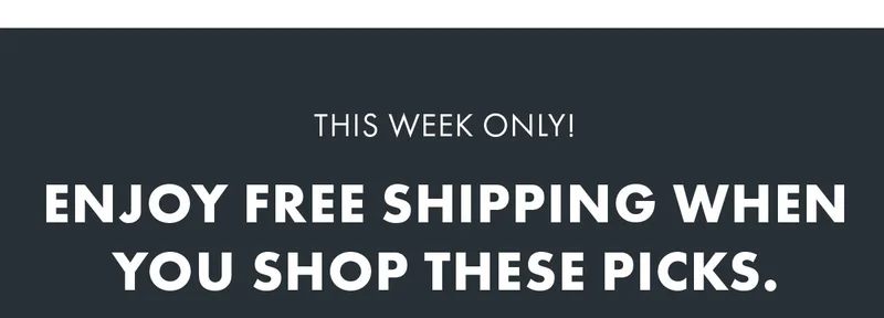 Enjoy free shipping when you shop these picks.
