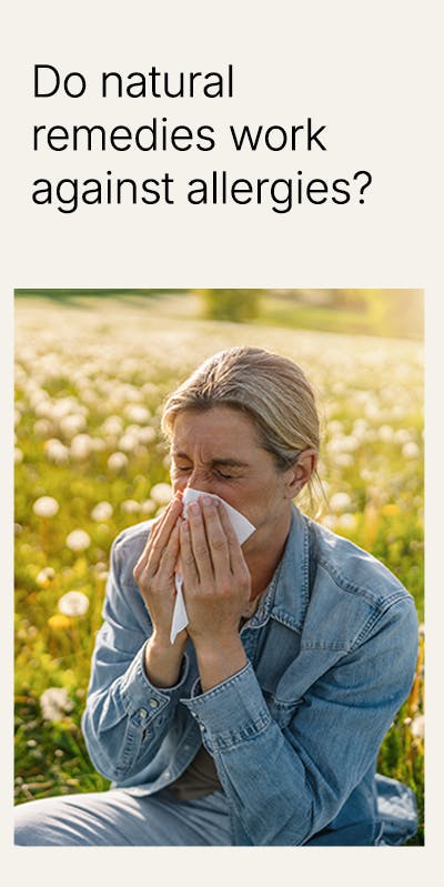 Hayfever remedies - Top Banner