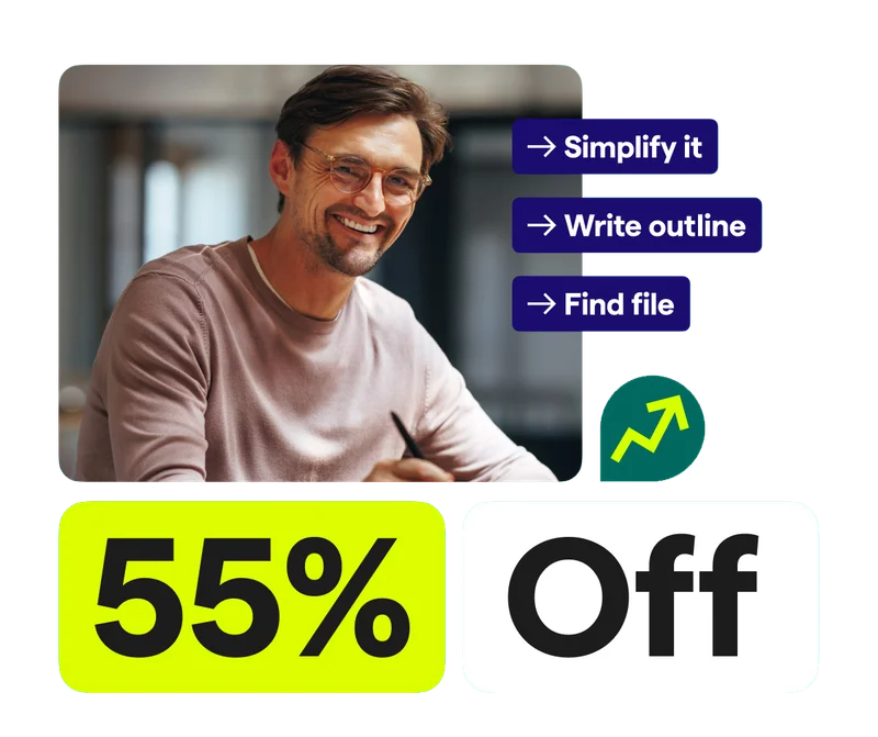 Simplify it | Write outline | Find file | 55% Off