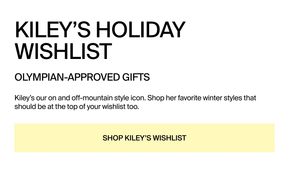 Shop Kiley's Wishlist