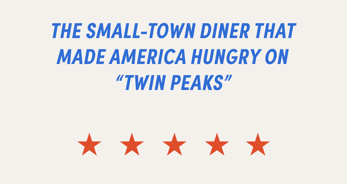 Small-town diner featured on Small-town diner featured on