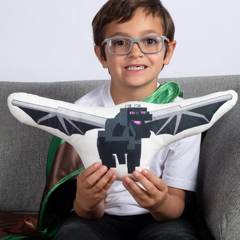 Image of Minecraft Ender Dragon Pillow
