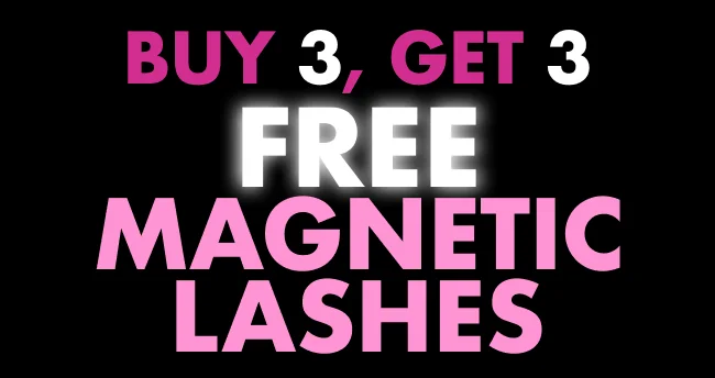 BUY 3, GET 3   FREE magnetic lashes shop now
