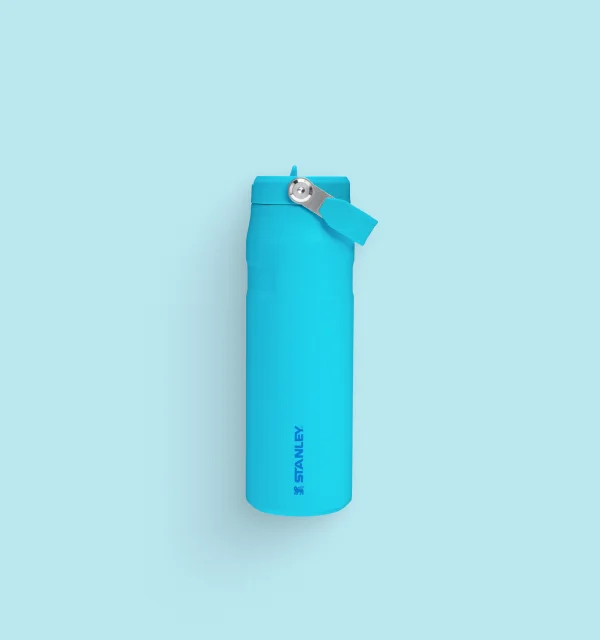 IceFlow Bottle with Flip Straw Lid | 24oz